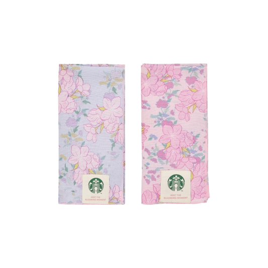 Starbucks Korea X FURMIN Blossom Handkerchief Set (2P)