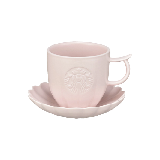 Starbucks Korea X MUJAGI Blossom Mug & Plate Set 200ml