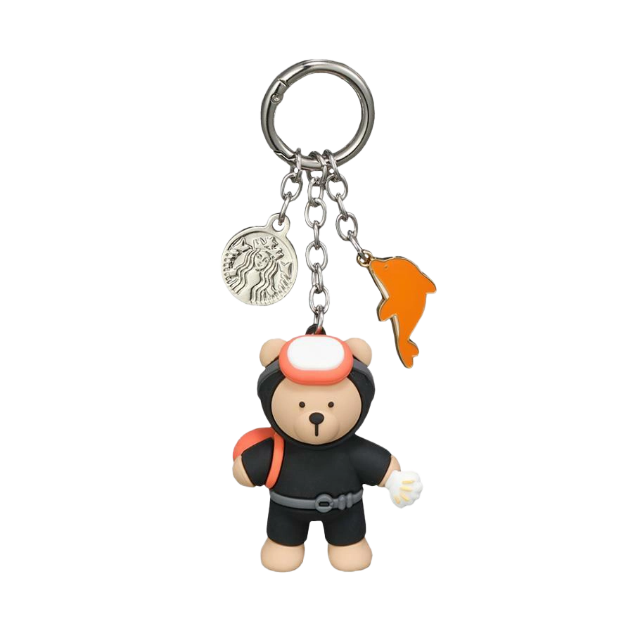 Starbucks Korea Annyeong Jeju Bearista Keyring