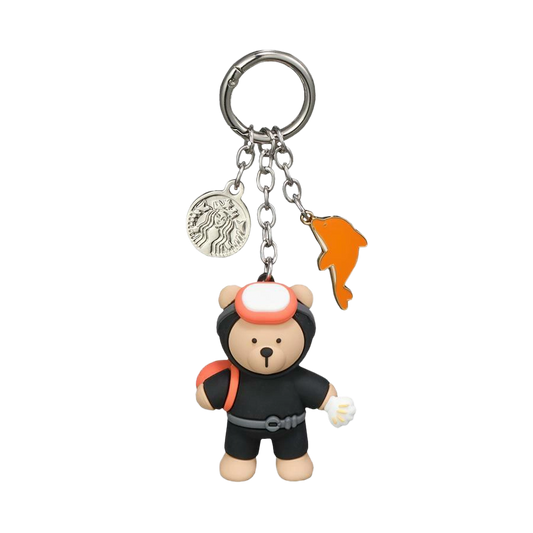 Starbucks Korea Annyeong Jeju Bearista Keyring