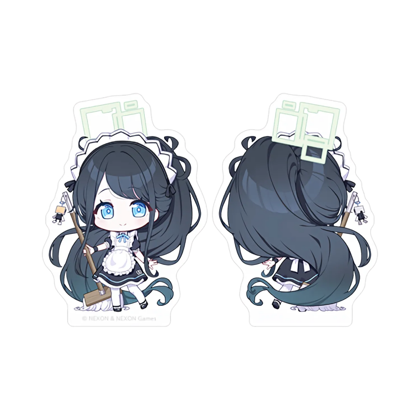 Blue Archive [Maid & Bunny Girl] Acrylic Mini Block