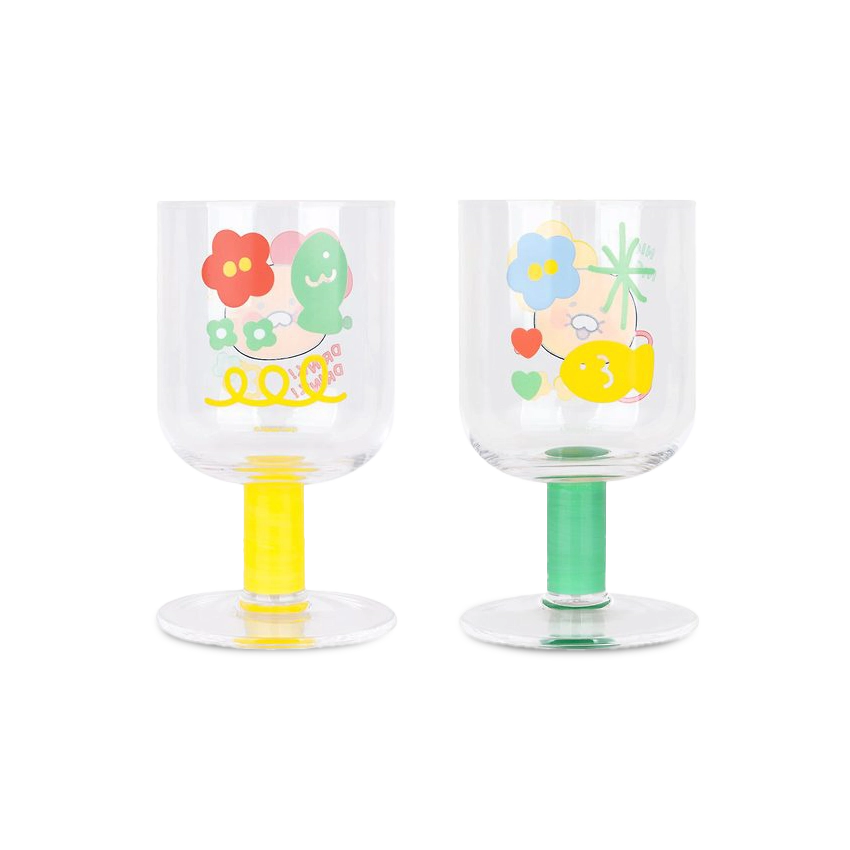 Kakao Friends Choonsik Goblet Cup Set (2P)