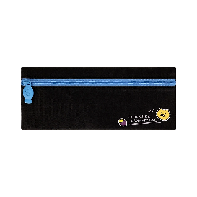 Kakao Friends [Ordinary Choonsik] Fabric Flat Pen Pouch