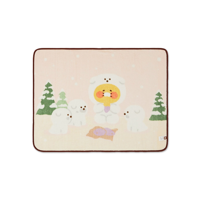 Kakao Friends [Floofy Friends] Basic Fluffy Blanket