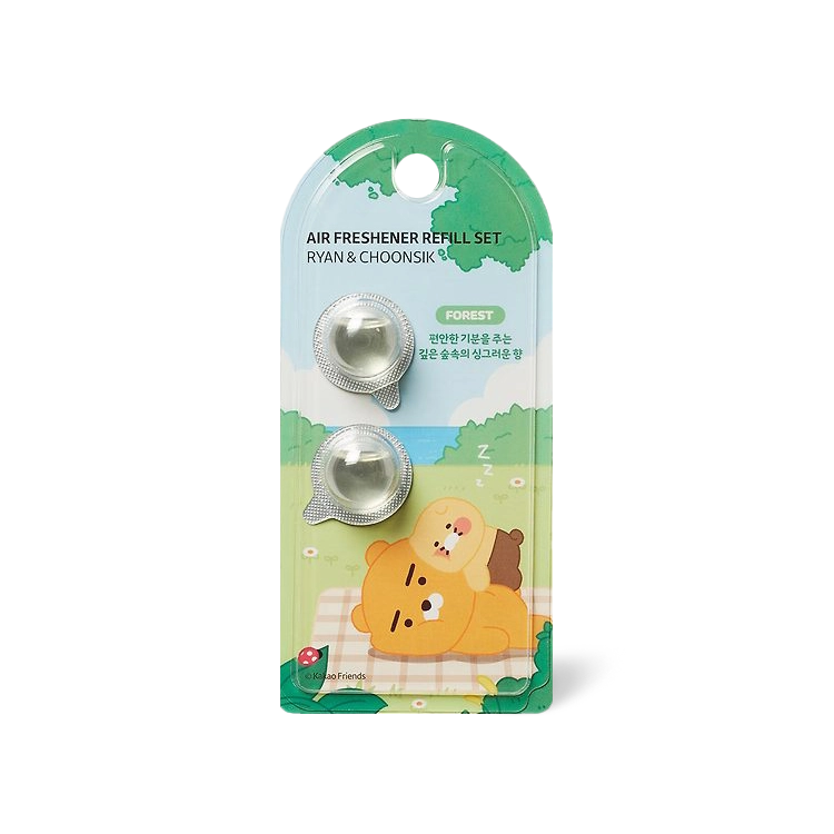 Kakao Friends Car Air Freshener (Refill Set)