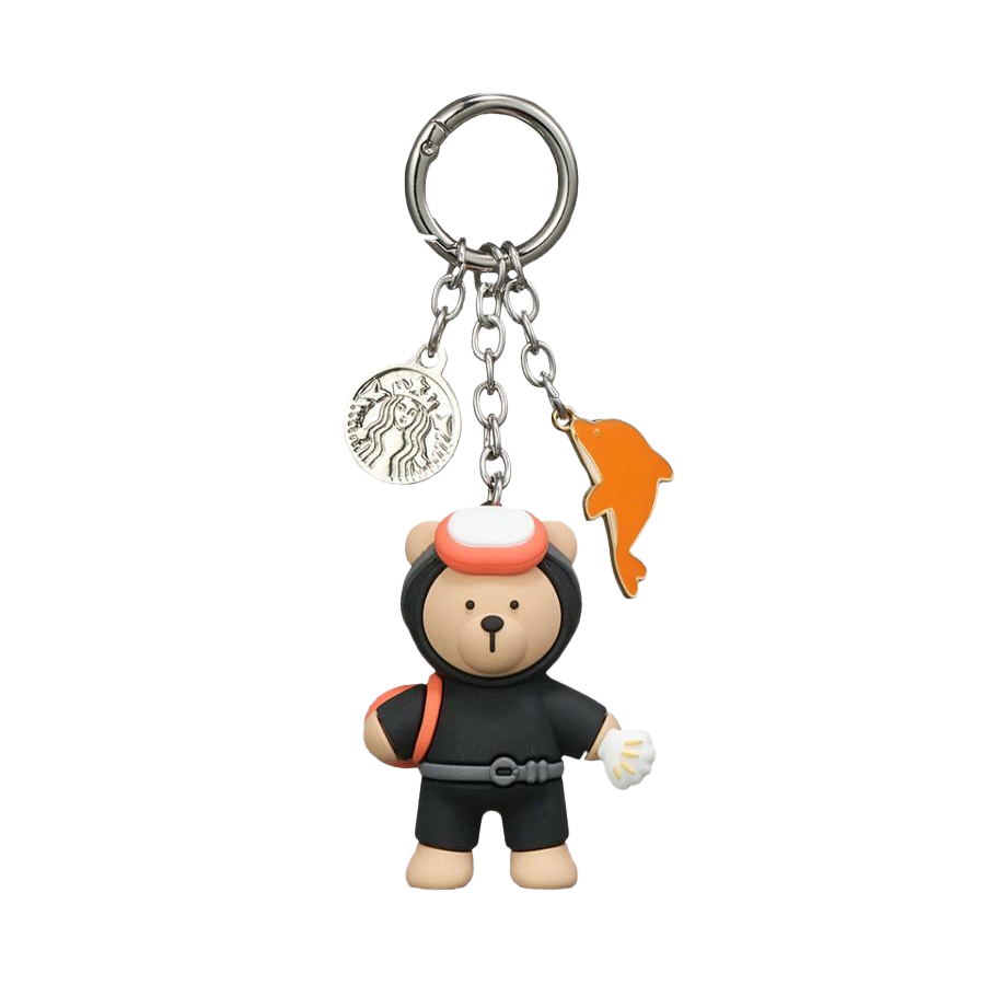 Starbucks Korea Annyeong Jeju Bearista Keyring