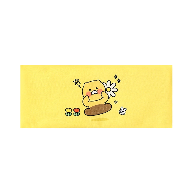 Kakao Friends [Say Cheese] Fabric Flat Pen Pouch