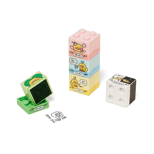 Kakao Friends [Today's Fairy] Block Stamp (Choosik)