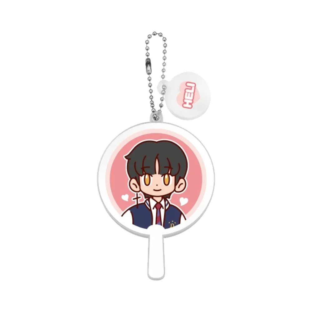 Dark Moon Picket Keyring