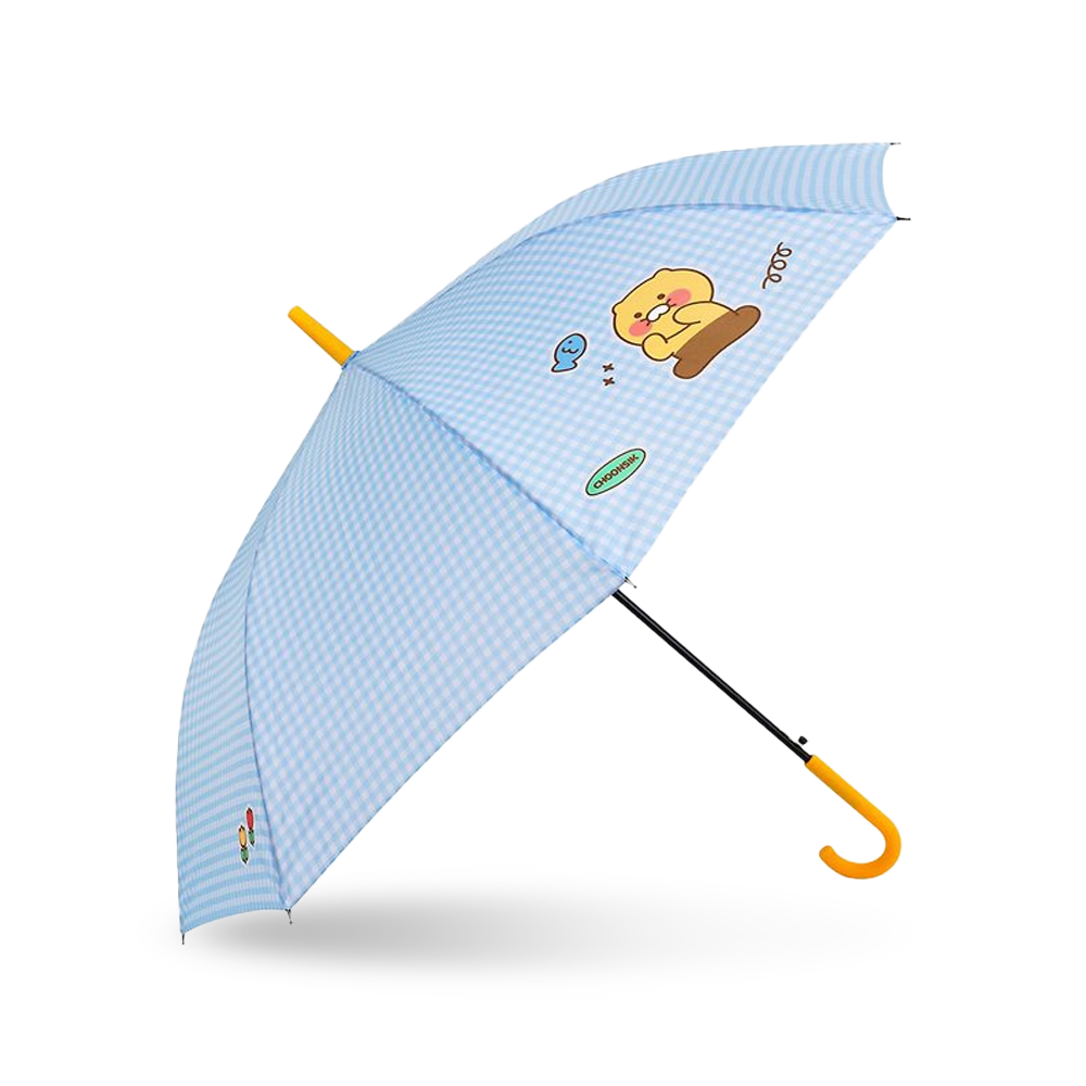 Kakao Friends Choonsik Checkered Long Umbrella