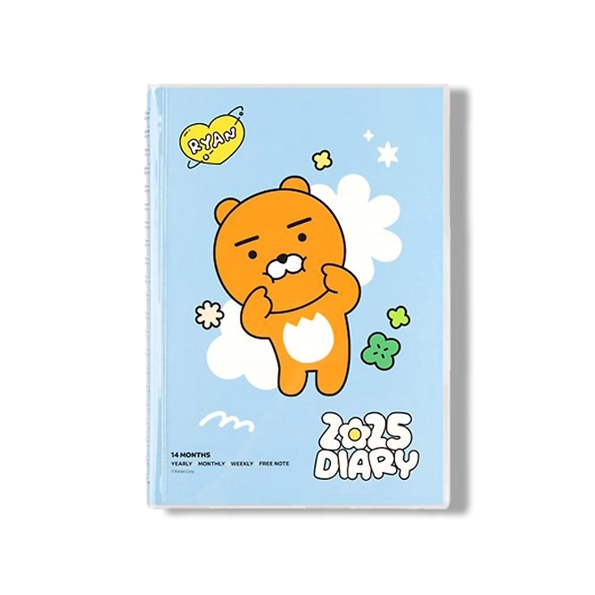 Kakao Friends 2025 Diary (In Spring)