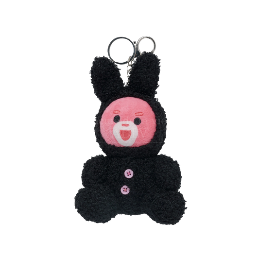 Bellygom X ADLV Fuzzy Rabbit Belly Keyring