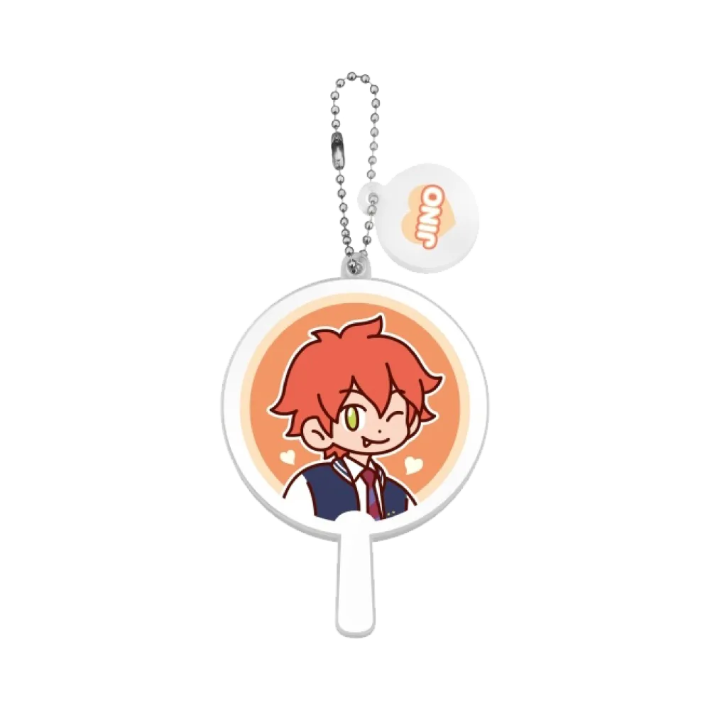 Dark Moon Picket Keyring