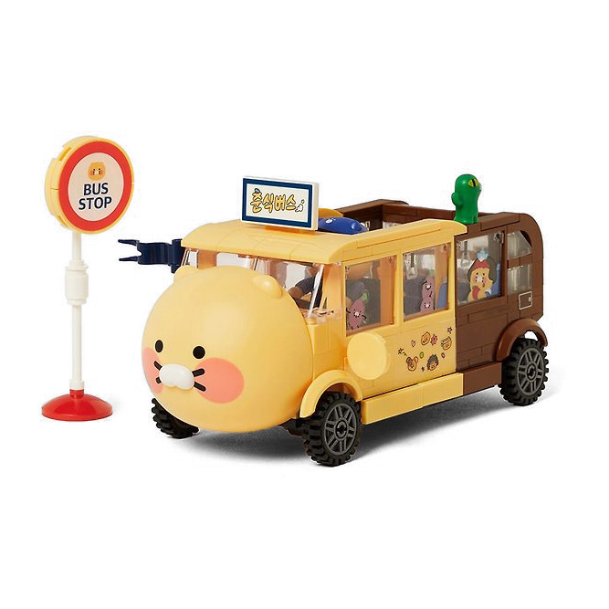 Kakao Friends [Choonsik Verse] Parade Brick Figure Bus