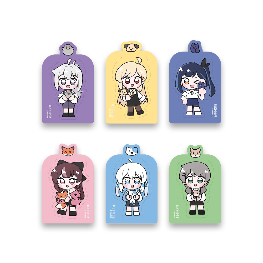 ISEGYE IDOL [1st Pop-Up Store] Bookmark Set