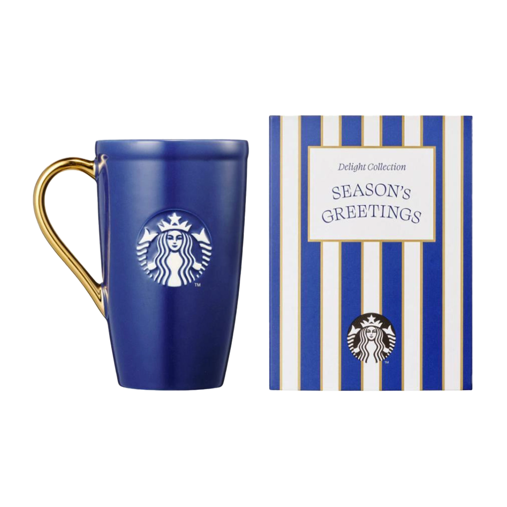 Starbucks Korea [Holiday Delight] Navy Mug 473ml