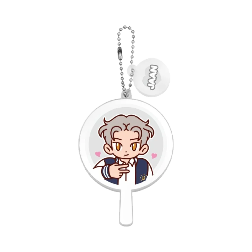 Dark Moon Picket Keyring