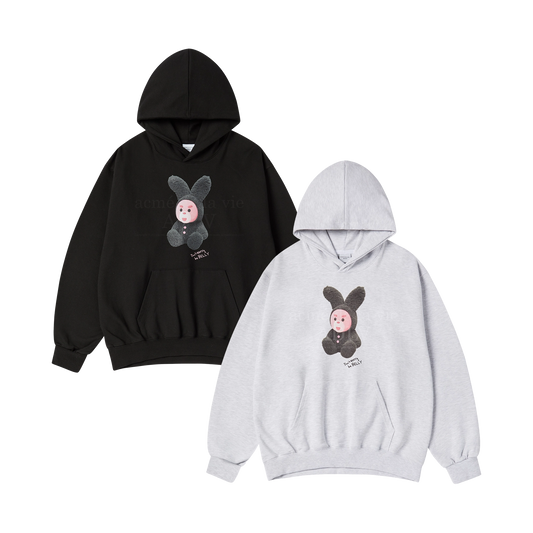 Bellygom X ADLV Rabbit Belly Hoodie