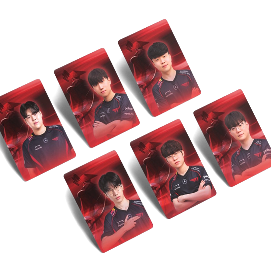 T1 2025 VAL Player Photocard Set