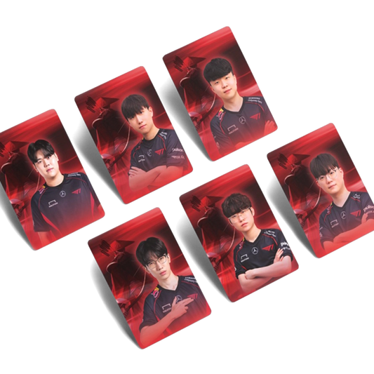 T1 2025 VAL Player Photocard Set