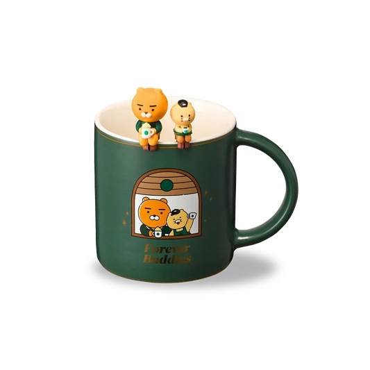 Kakao Friends X Starbucks Korea MyBuddy Figure Mug Set 355ml