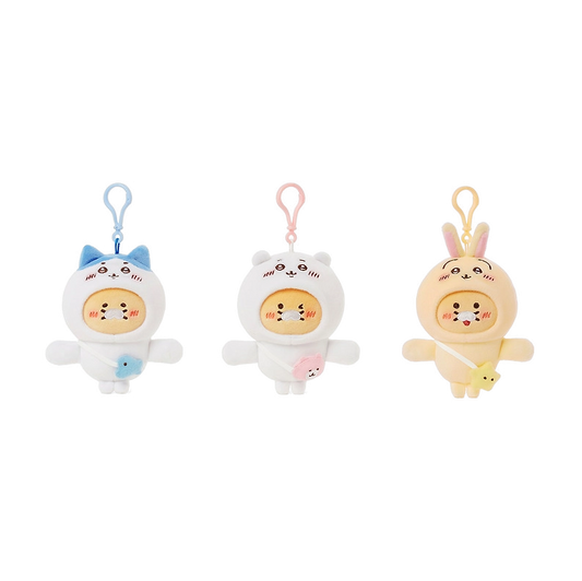 Chiikawa X Kakao Friends Plush Keyring