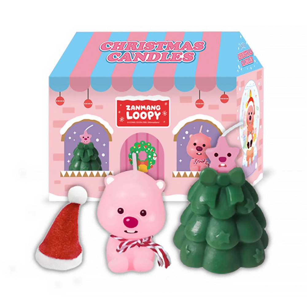 Zanmang Loopy Christmas Candle Set