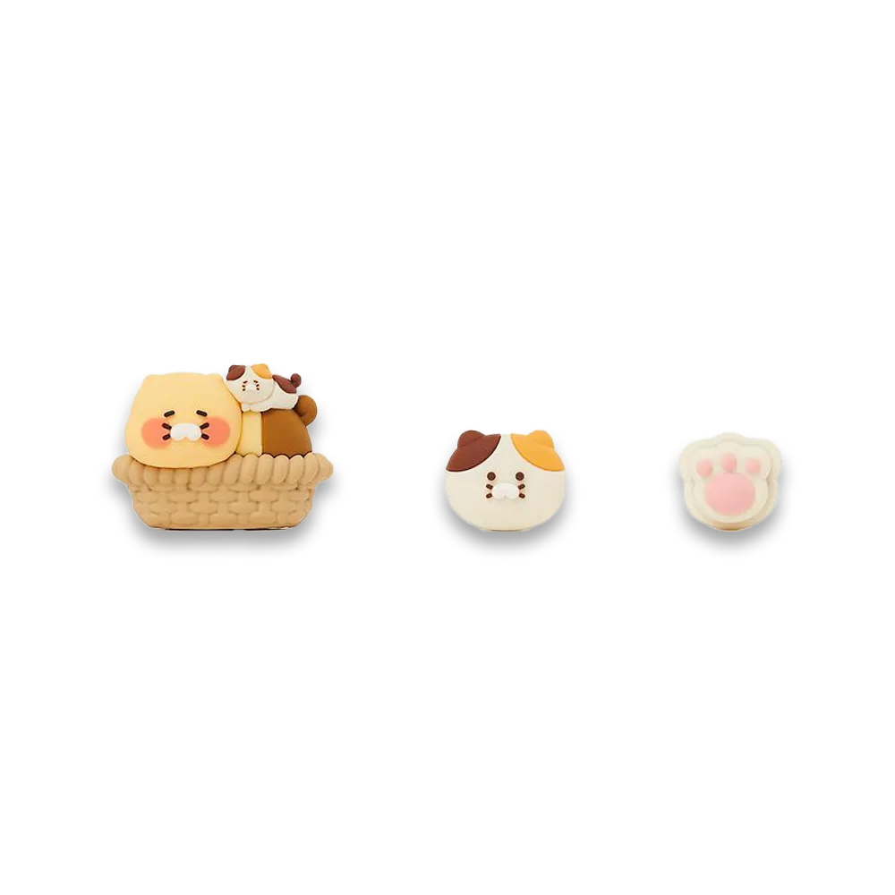 Kakao Friends [Baby Cat] Car Air Vent Figure Set