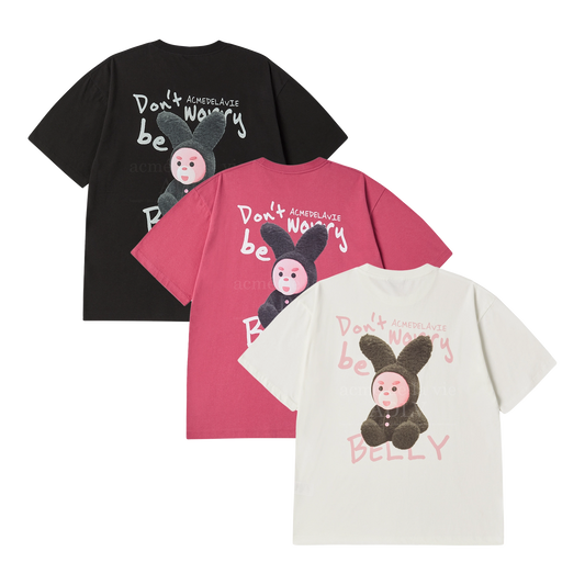 Bellygom X ADLV Rabbit Belly Short Sleeve T-Shirt