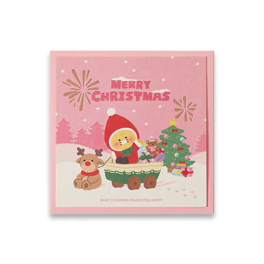 Kakao Friends [Merry Choon Christmas] Square Card