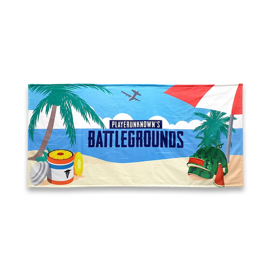 PUBG Farming Ocean Beach Towel