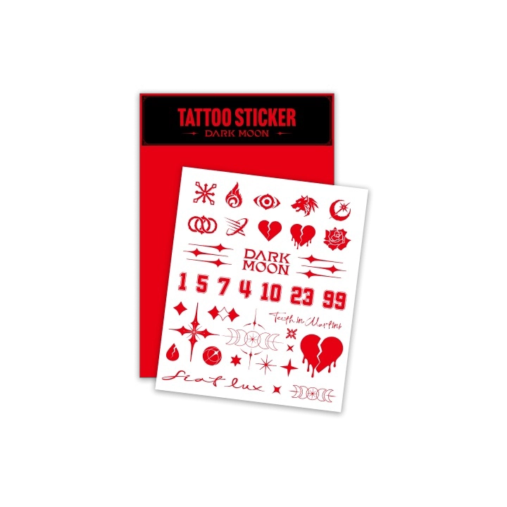 Dark Moon Tattoo Stickers