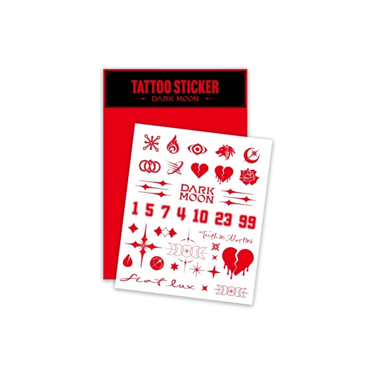 Dark Moon Tattoo Stickers