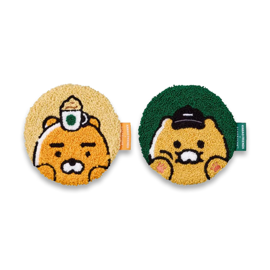 Kakao Friends X Starbucks Korea MyBuddy Coaster Set (2P)