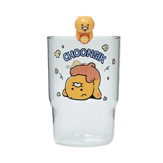 Kakao Friends Choonsik Cartoon Figure Glass Cup