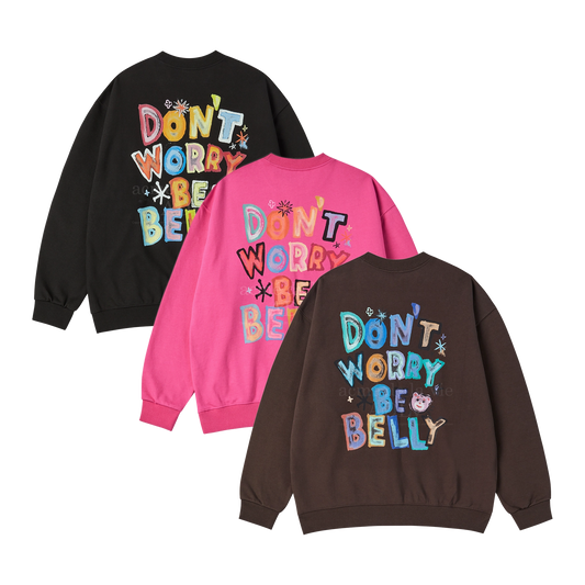 Bellygom X ADLV Belly Collage Logo Sweatshirt