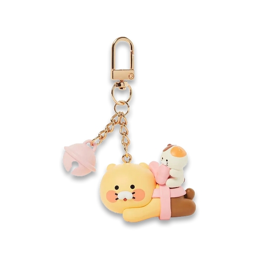 Kakao Friends [Choonsik is the Best Cat] Ribbon Figure Keyring