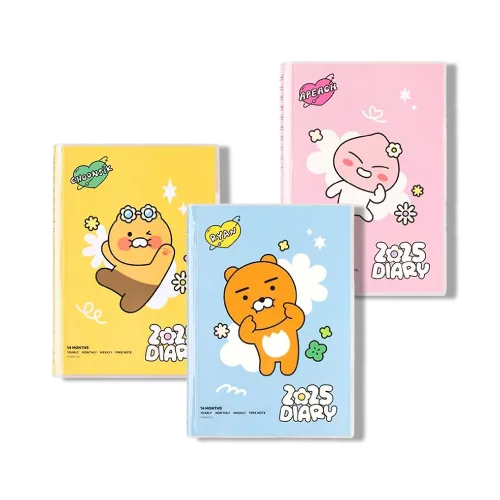 Kakao Friends 2025 Diary (In Spring)