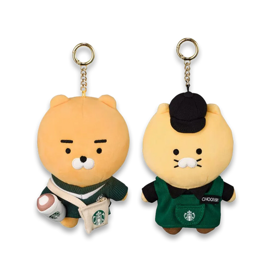 Kakao Friends X Starbucks Korea MyBuddy Plush Keyring