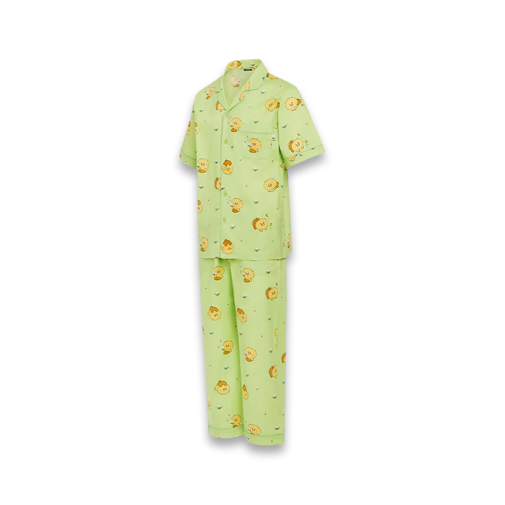 KAKAO FRIENDS [A Day of Fluffy Choonsik] Pajamas Set