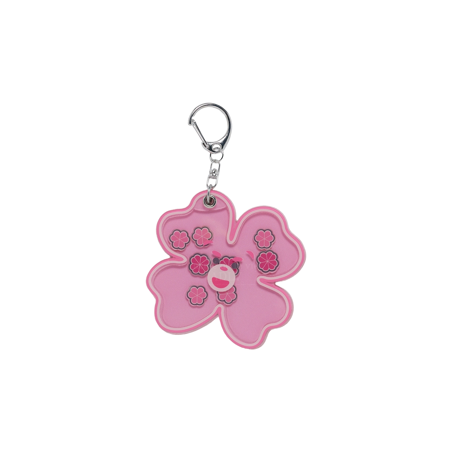 Bellygom X ADLV Clover Belly Acrylic Shaker Keyring