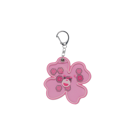 Bellygom X ADLV Clover Belly Acrylic Shaker Keyring