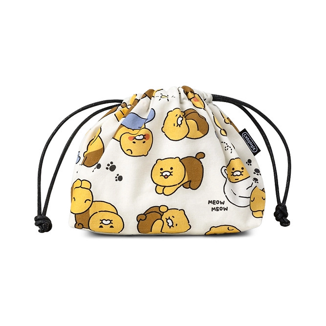 Kakao Friends [Ordinary Choonsik] Pattern String Pouch