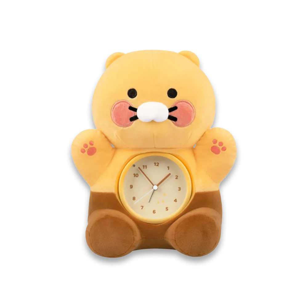 KAKAO FRIENDS Choonsik Plush Table Clock