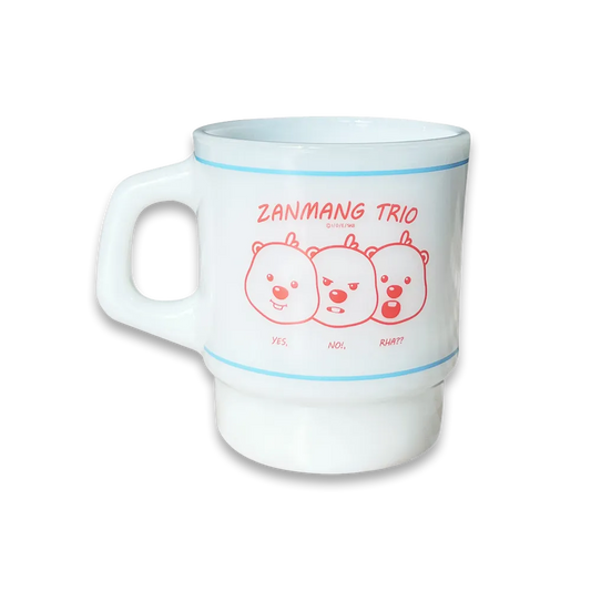 Zanmang Loopy Milk Glass Cup