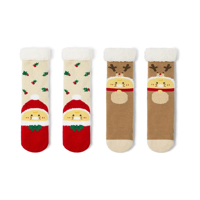 Kakao Friends [Merry Choon Christmas] Fluffy Socks