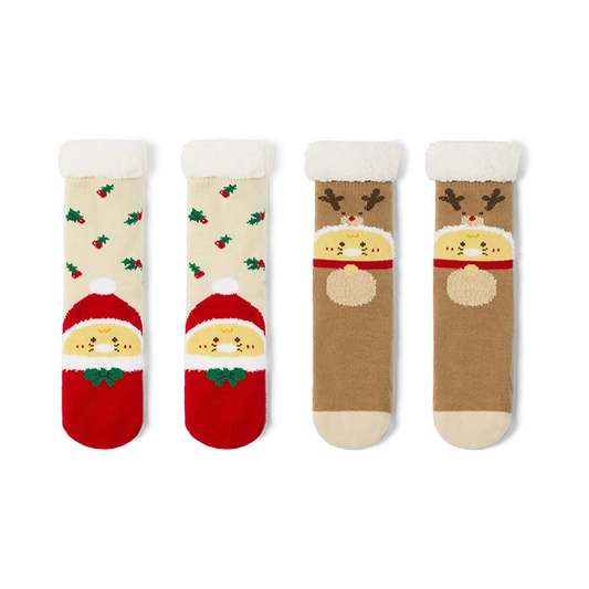 Kakao Friends [Merry Choon Christmas] Fluffy Socks