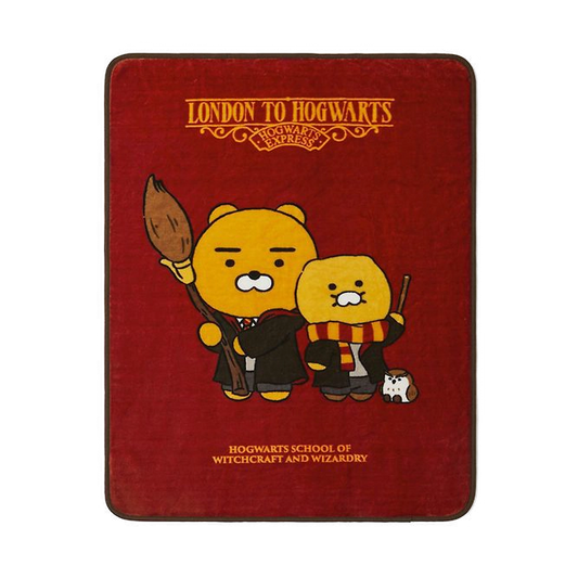 Kakao Friends X Harry Potter Fleece Blanket