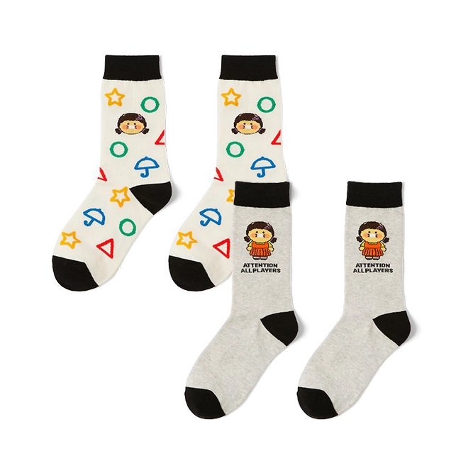 Kakao Friends X Squid Game Socks