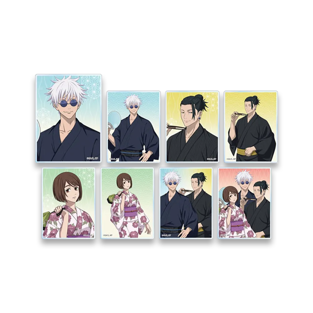 Jujutsu Kaisen Random Trading Acrylic Card (Yukata ver)